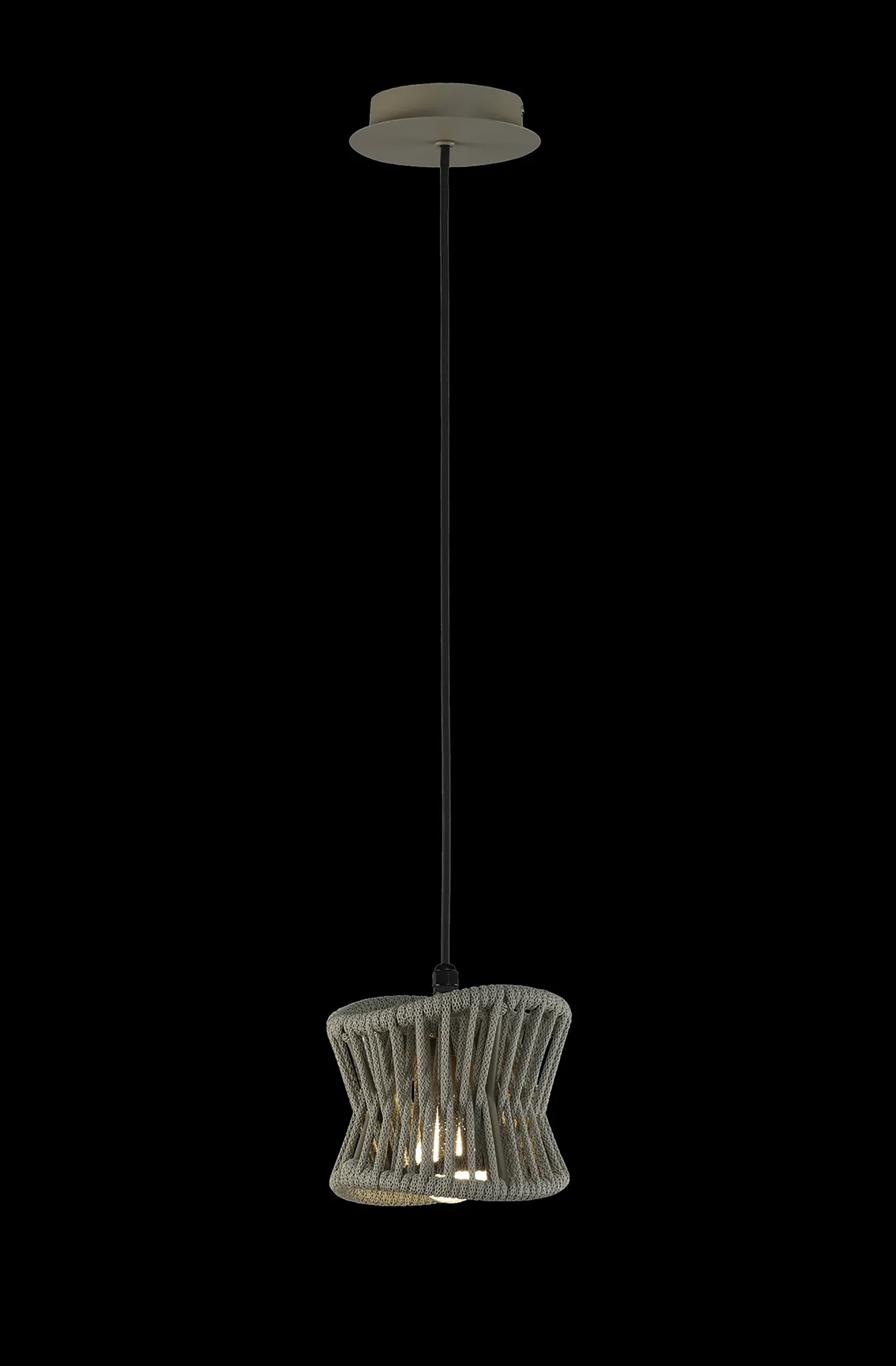 Polinesia 19cm Pendant 1 Light IP44 M7132  Mantra Fusion Polinesia